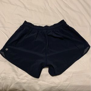 Lululemon Hotty Hot Low Rise Short 4” - True Navy